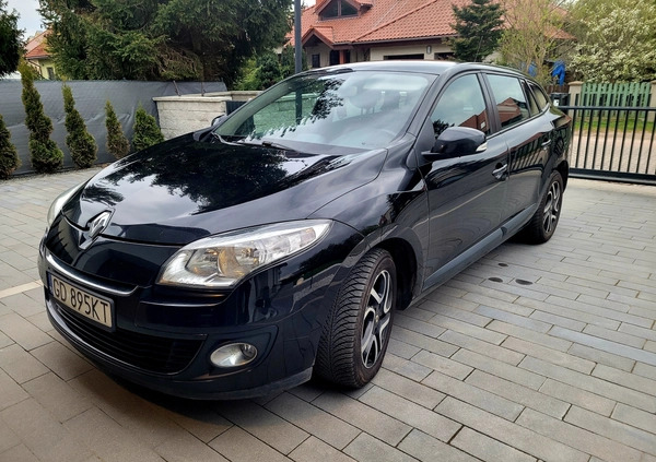 Renault Megane cena 18900 przebieg: 318640, rok produkcji 2012 z Gdańsk małe 29